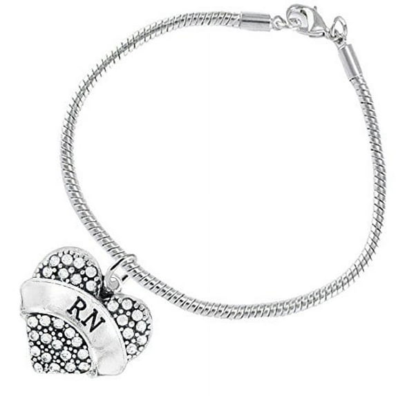 The Perfect Gift "RN" Hypoallergenic Bracelet, Safe-Nickel, Lead, & Cadmium Free!
