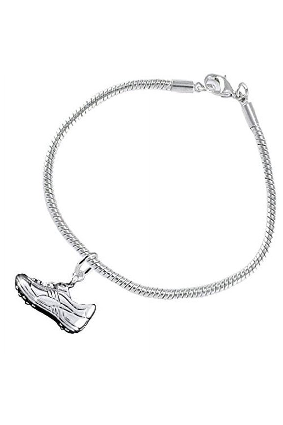 The Perfect Gift, " Soccer Shoe Jewelry" Bracelet 2016 Hypoallergenic , Safe-Nickel, Lead Free