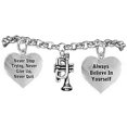 thumbnail image 1 of The Perfect Gift, "Trumpet" Never Give Up, Never Quit" Hypoallergenic Adjustable, Safe-Nickel, Lead Free, 1 of 1