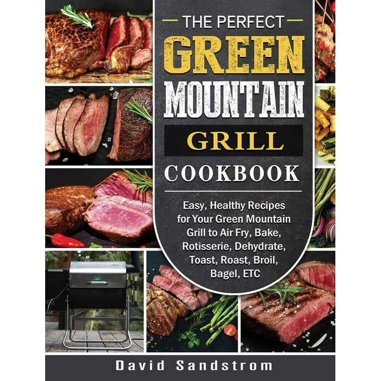 Green mountain top grill steak