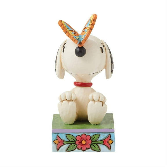 The Perfect Landing - Snoopy Butterfly on Nose