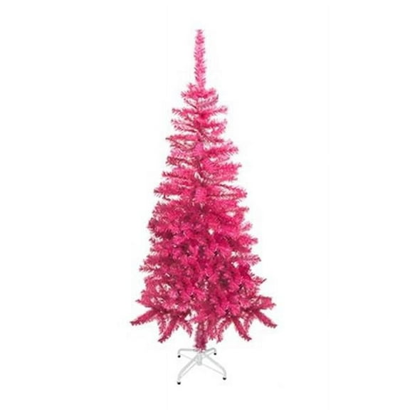 The Perfect PVC-4PK 4 ft. PVC Christmas Tree, Pink