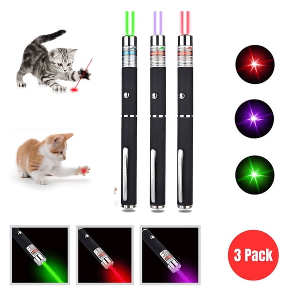 The Perfect Part 3 Packs 900 Mile Laser Pointer Pen Cat Toy