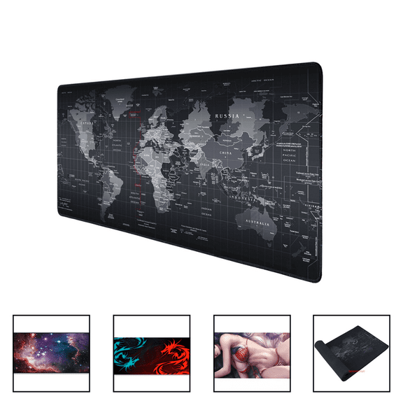 The Perfect Part Extended Gaming Mouse Pad, Desk Mat for Keyboard & Mouse