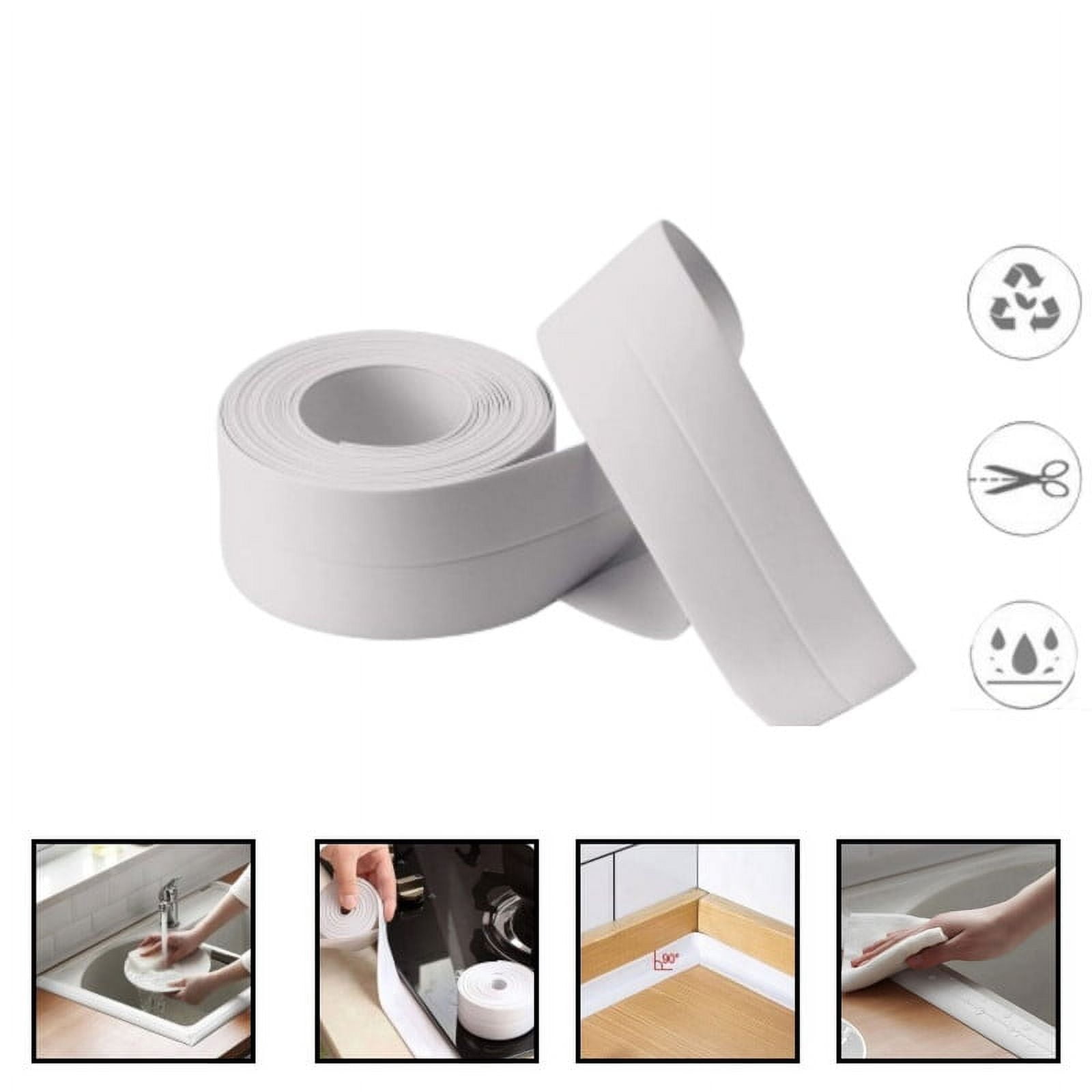 The Perfect Part PVC Self Adhesive Caulk Sealing Strip Tape For Toilet ...