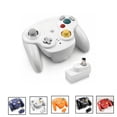 thumbnail image 1 of The Perfect Part Wireless Gamecube Controller Switch Controller for Nintendo Gamecube Games-White, 1 of 7