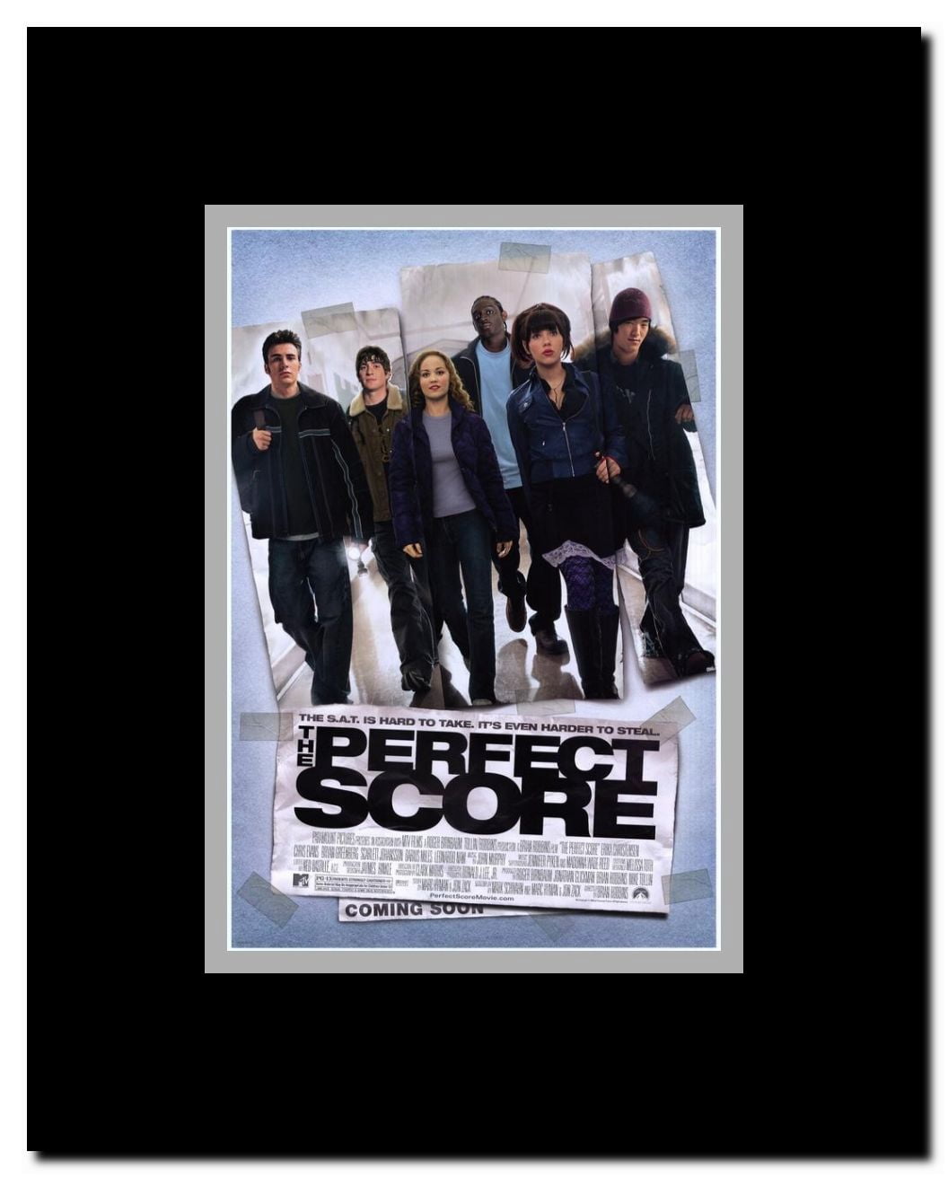 The Perfect Score Framed Movie Poster