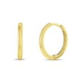 thumbnail image 1 of The Perfect Tiny Hoop Baby & Toddler Earrings 9mm Hoop - 14k Gold, 1 of 6