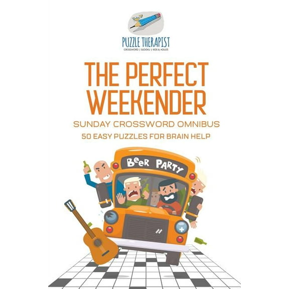 The Perfect Weekender Sunday Crossword Omnibus 50 Easy Puzzles for Brain Help (Paperback)