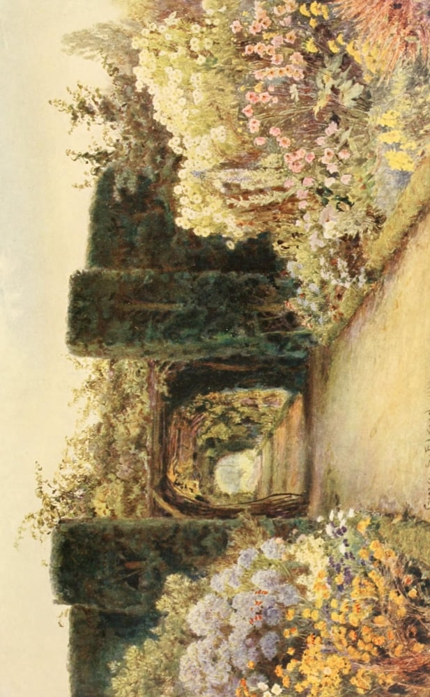 The Pergola Canvas Art - George S Elgood (18 x 24)