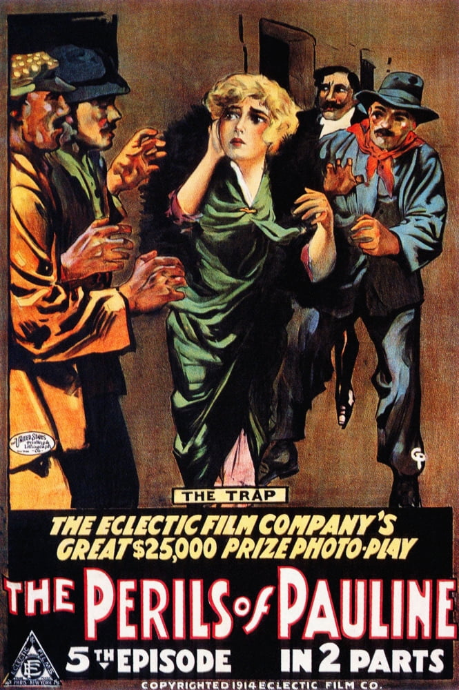 The Perils Of Pauline Canvas Art -  (11 x 17)