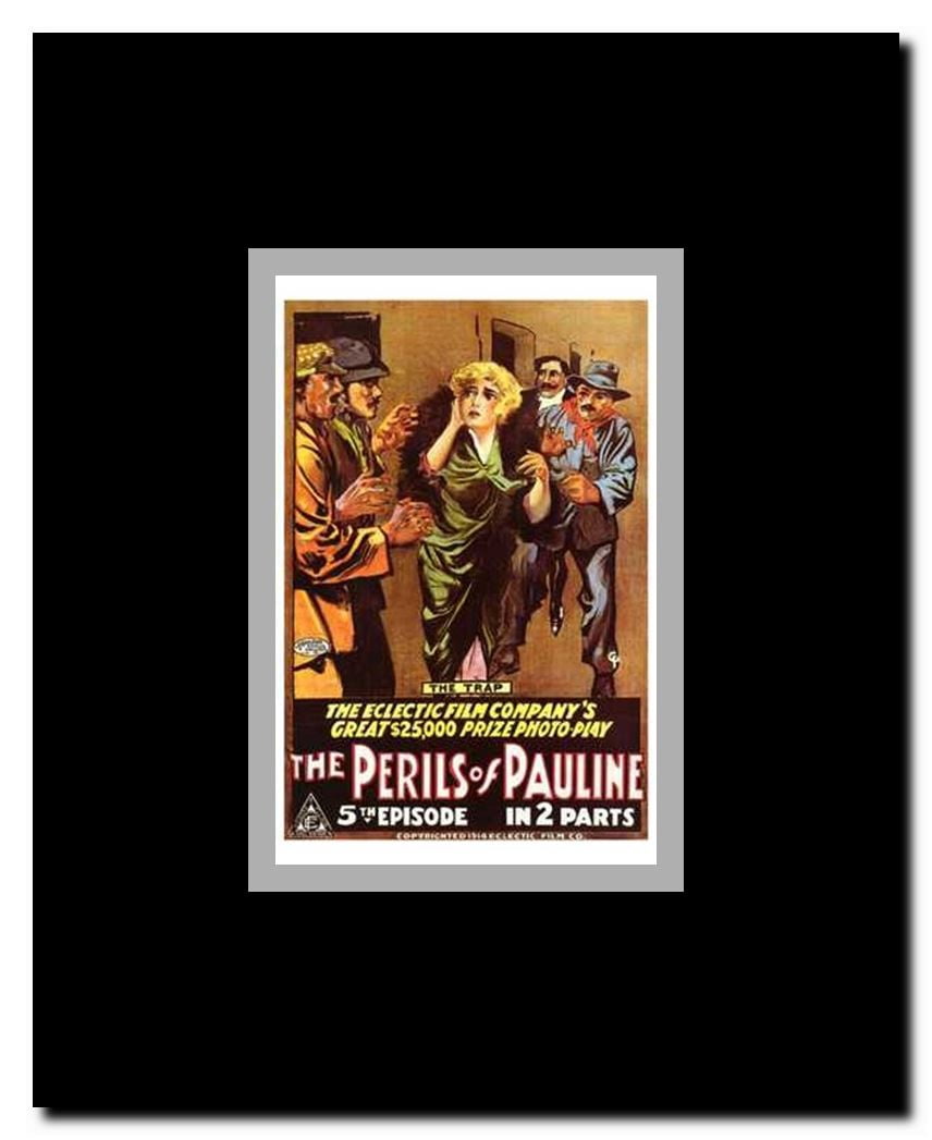 The Perils of Pauline Framed Movie Poster