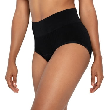 The Period Company. The High Waisted Period. in Sporty Stretch for Heavy Flows.