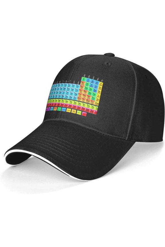 The Periodic Table of Elements Baseball Cap Classic Adjustable Hat