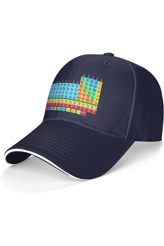 The Periodic Table of Elements Baseball Cap Classic Adjustable Hat