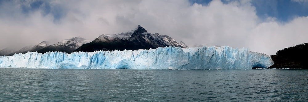 The Perito Moreno Glacier in Los Glaciares National Park Argentina Canvas Art - Luis ArgerichStocktrek Images (25 x 9)