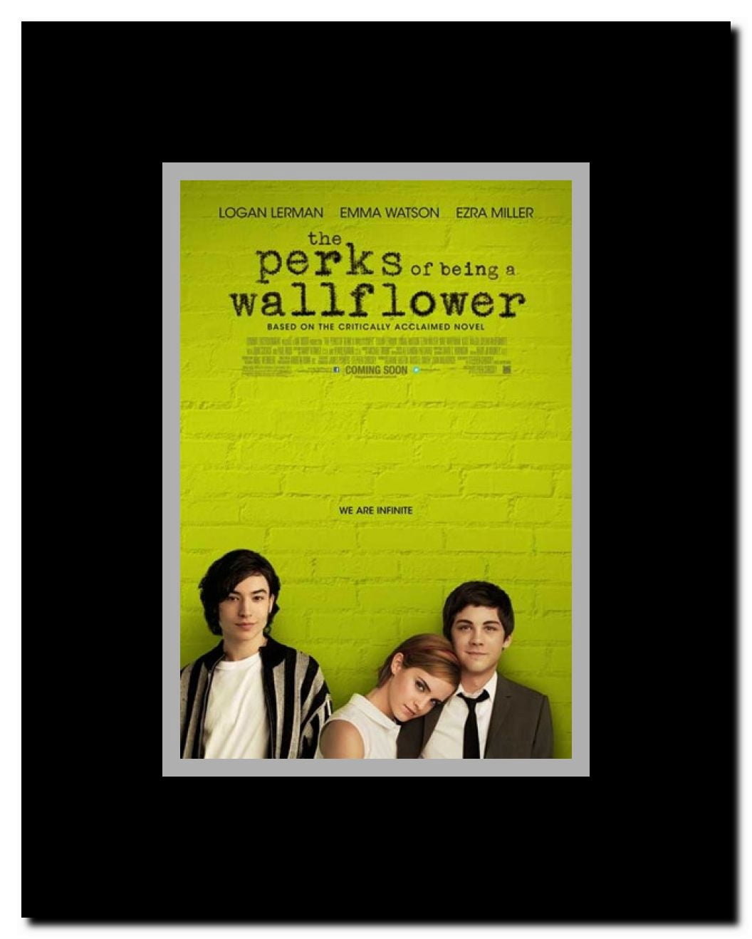 The Perks of Being a Wallflower Framed Movie Poster