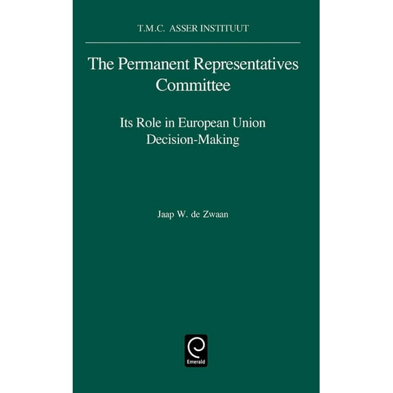 The Permanent Representatives Committee, (Hardcover)
