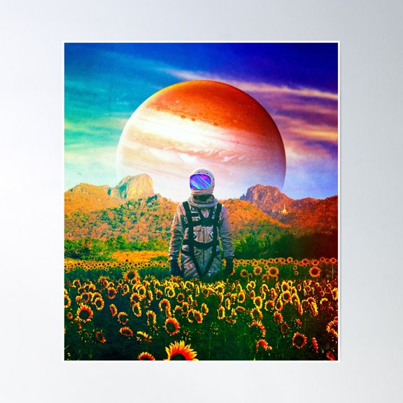 The Perpetually Lost Poster Wall Art, Modern Wall Decor, 12x18 UNFRAMED