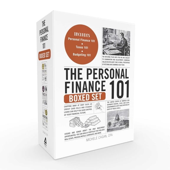 Adams 101 The Personal Finance 101 Boxed Set: Includes Personal Finance 101; Taxes 101; Budgeting 101, (Hardcover)