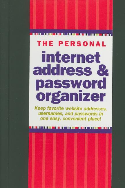 The Personal Internet Address & Password Organizer (Other) - image 1 of 1