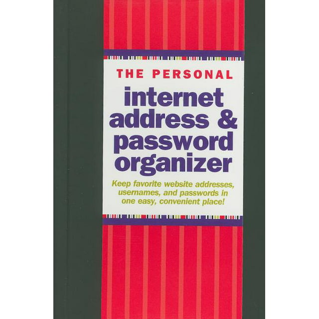 The Personal Internet Address & Password Organizer (Other)
