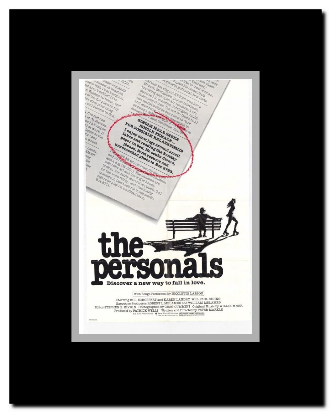 The Personals Framed Movie Poster