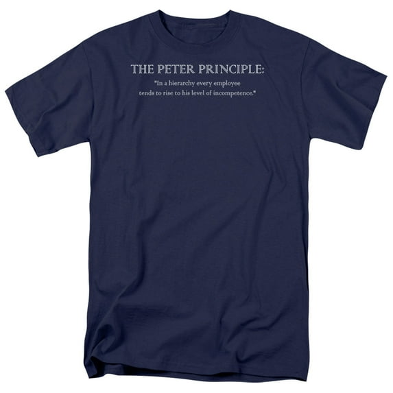 - The Peter Principle - Short Sleeve Shirt - XXX-Large