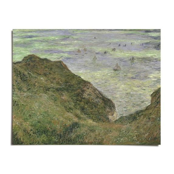 The Petite Creuse River, 1889 - Claude Monet - 12x16 - Wall Art Print - UNFRAMED