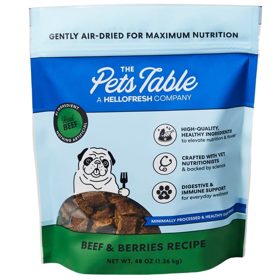 Fcat Fcod The Pets Table Turkey & Spinach Air-Dried Dog Food, 1 lb - Walmart.com