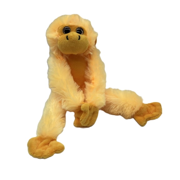 The Petting Zoo Monkey Stuffed Animals, Plush Toys for Girls and Boys, Hanging Monkey Plush Toy Rainbow of Colors, 10 inch (Orange), 4230x2