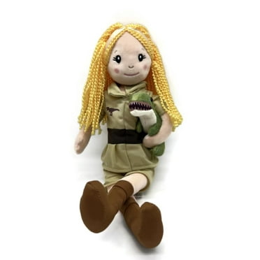 Mermaid Doll With Removable Dolphin - 17 Inch Plush Toy For Girls