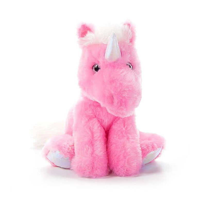 The Petting Zoo Unicorn Stuffed Animal Unicorn Gifts for Girls Unicorn Plush Toy 9in Pink