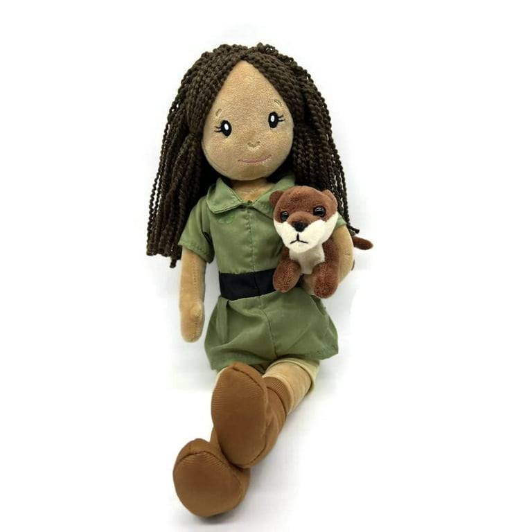 The Petting Zoo Zookeeper Doll with River Otter Stuffed Animal 17 inch