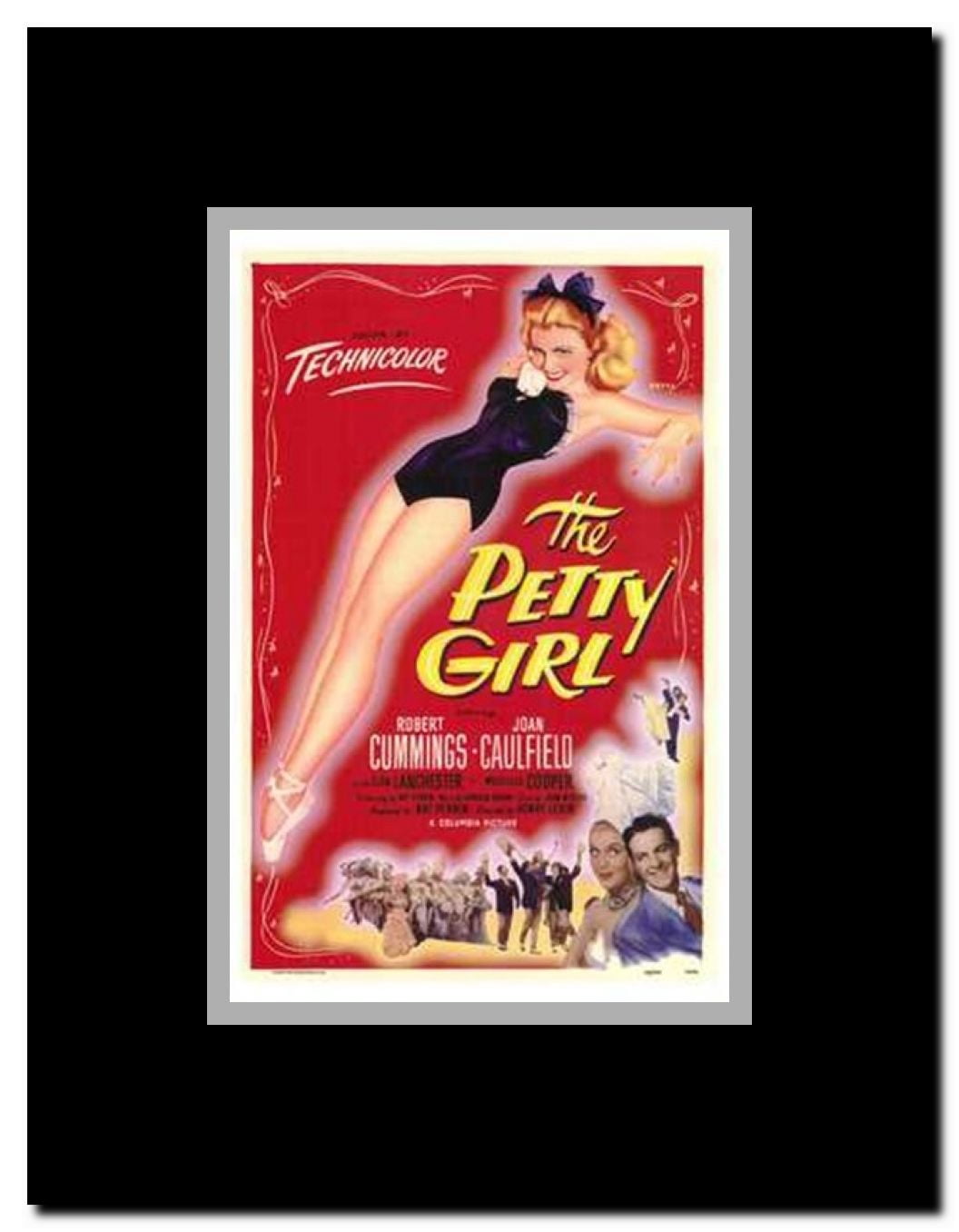 The Petty Girl Framed Movie Poster
