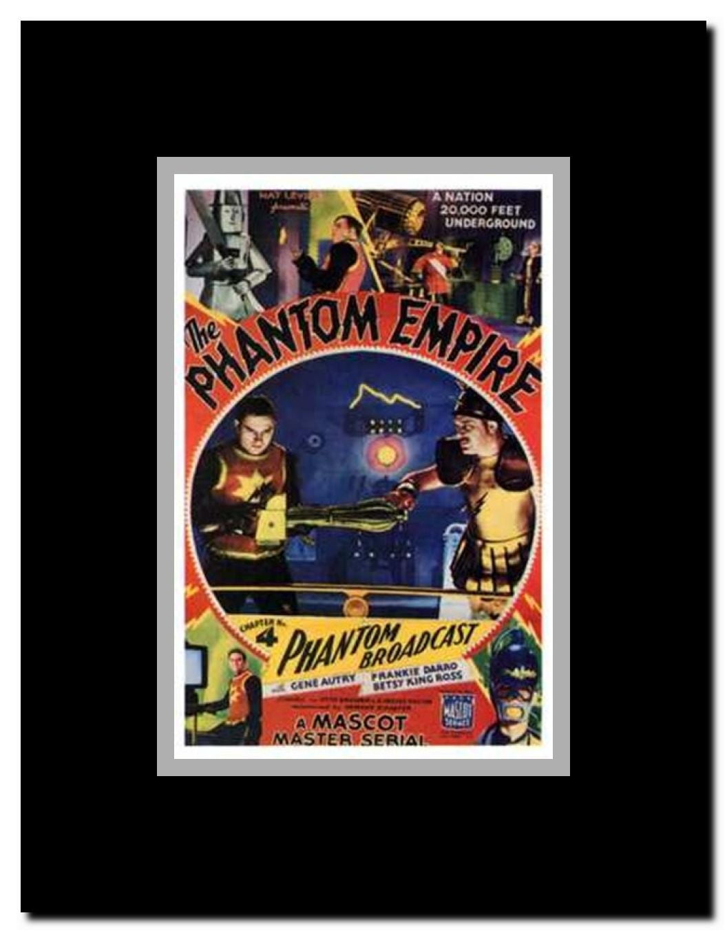The Phantom Empire Framed Movie Poster