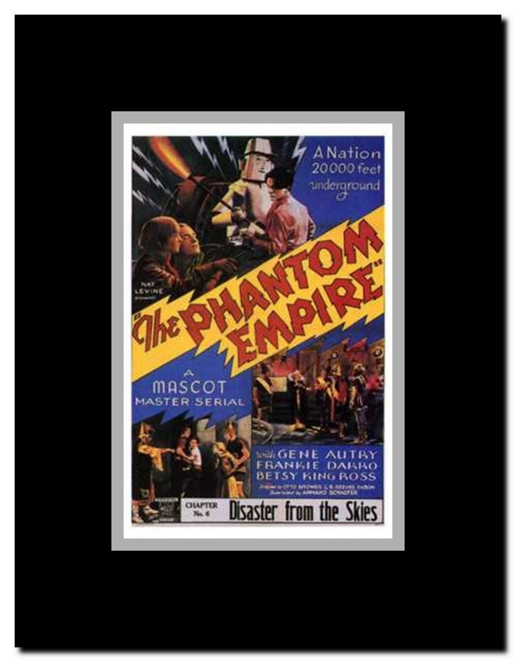 The Phantom Empire Framed Movie Poster