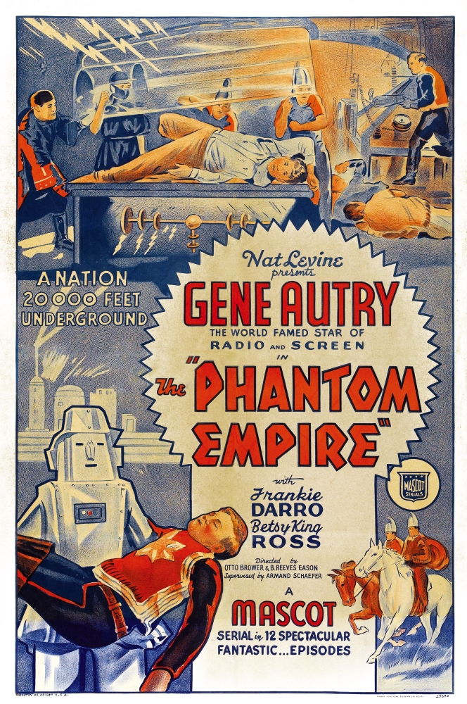 The Phantom Empire U Canvas Art -  (11 x 17)