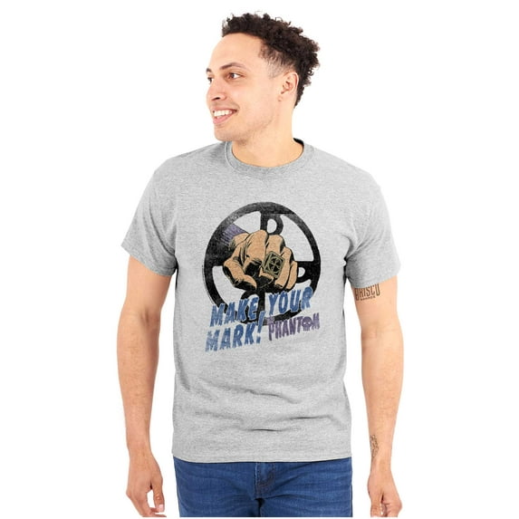 The Phantom Make Your Mark Retro Men's Graphic T Shirt Tees Brisco Brands 2X