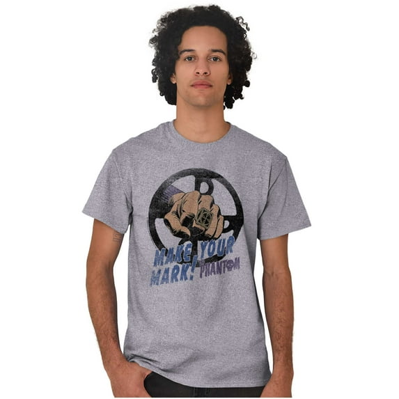 The Phantom Make Your Mark Retro Men's Graphic T Shirt Tees Brisco Brands L