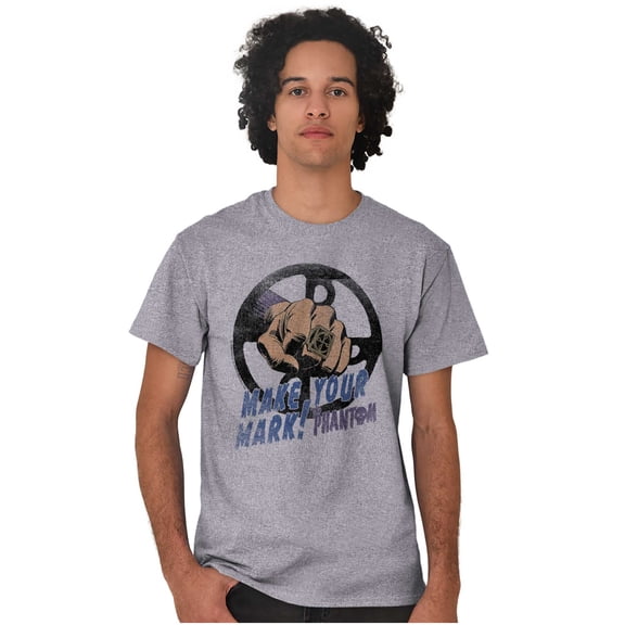 The Phantom Make Your Mark Retro Men's Graphic T Shirt Tees Brisco Brands L