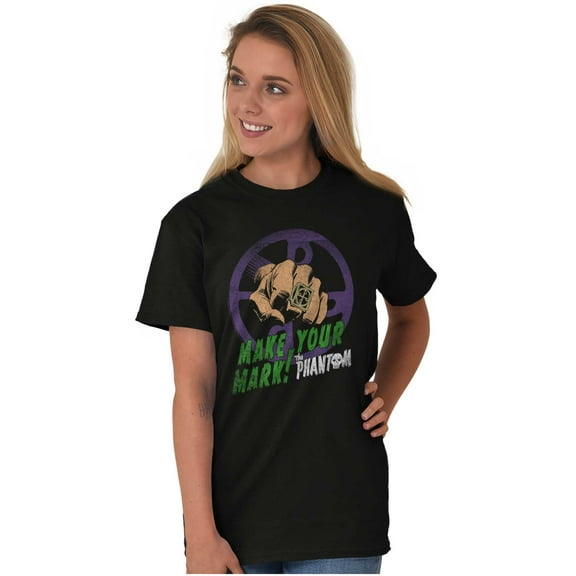 The Phantom Make Your Mark Retro Men's Graphic T Shirt Tees Brisco Brands X