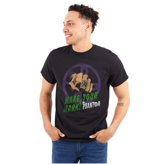The Phantom Make Your Mark Retro Unisex Plus Size Graphic Tee Brisco Brands 2X