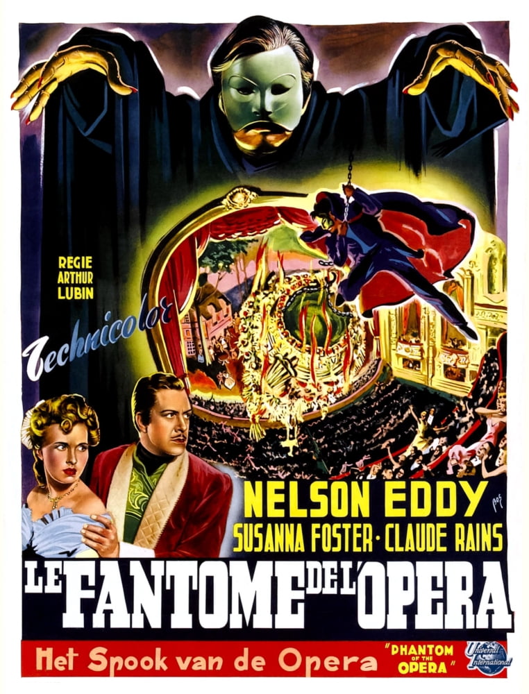 The Phantom Of The Opera Canvas Art -  (11 x 17)