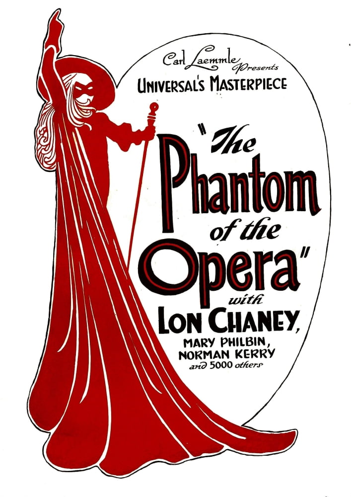 The Phantom Of The Opera Canvas Art -  (11 x 17)