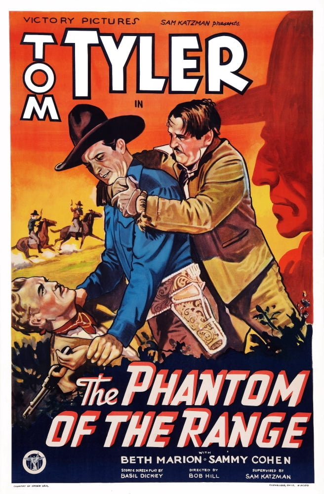 The Phantom Of The Range U Canvas Art - (11 x 17)