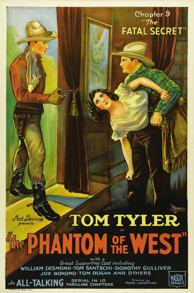 The Phantom Of The West Canvas Art -  (11 x 17)
