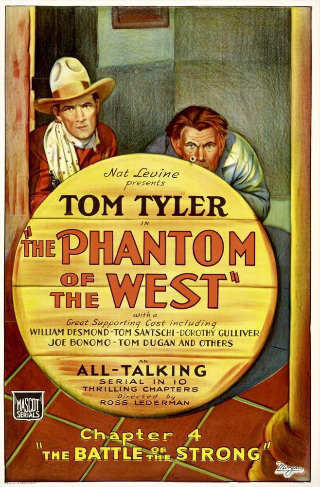 The Phantom Of The West Canvas Art - (11 x 17)