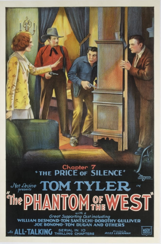 The Phantom Of The West Canvas Art - (24 x 36)