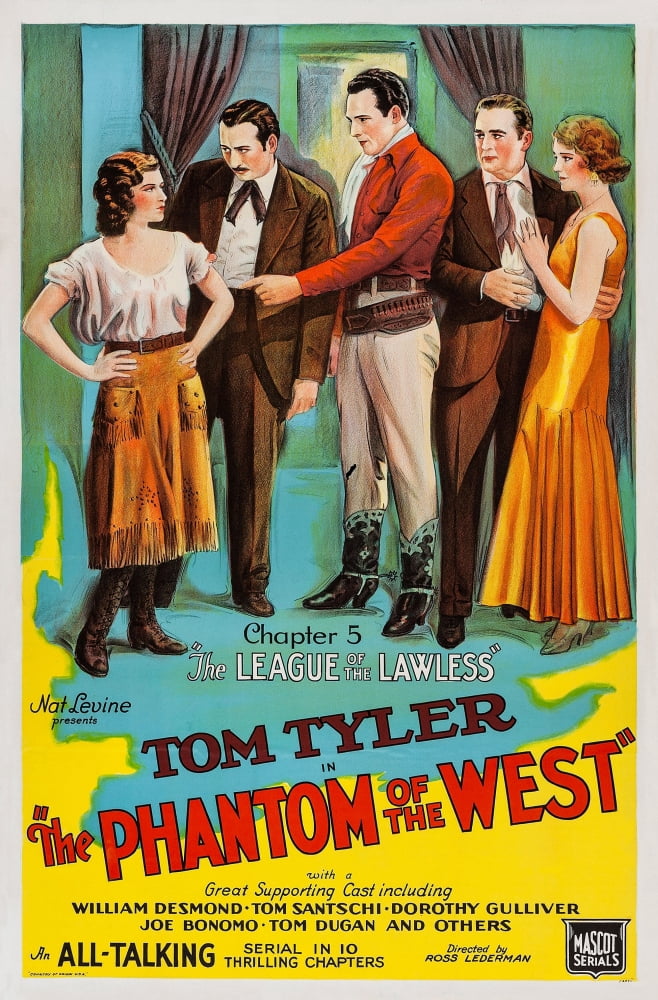 The Phantom Of The West U Canvas Art - (24 x 36)